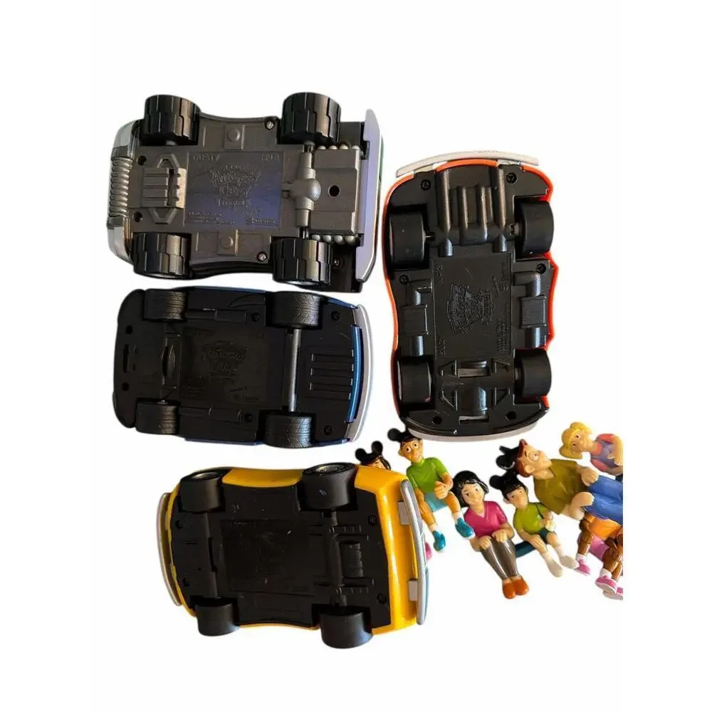 Disney Pixar These are Disney's Autopia toy cars, likely from the Disneyland the